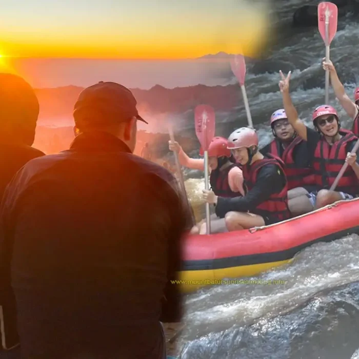 package mount batur sunrise trekking and ayung rafting