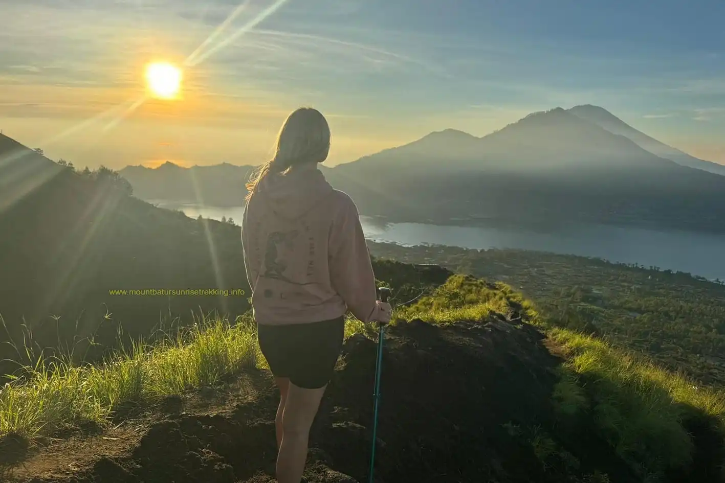 Climbing Mount Batur